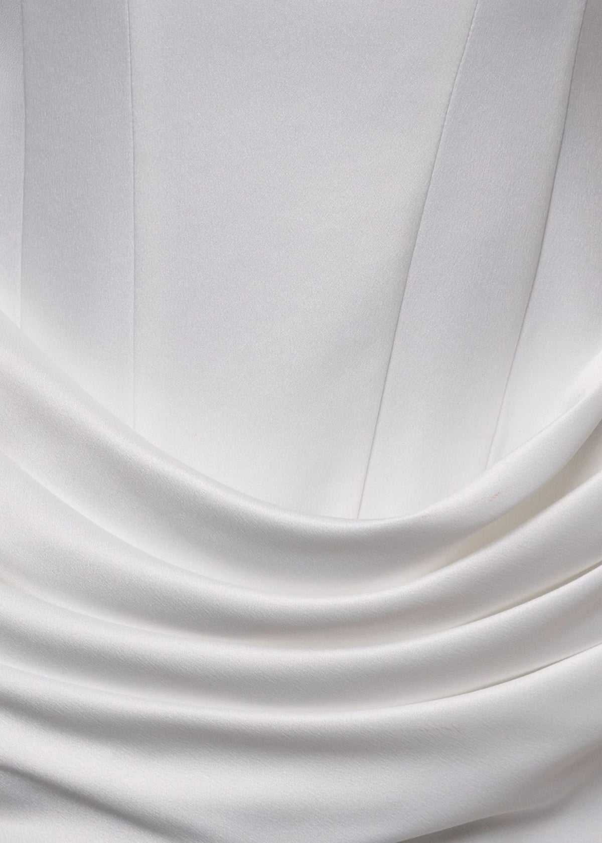 Actually Romantic Corset Mini Dress White