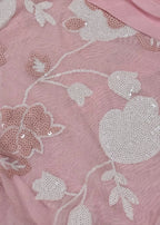 Impossible Desire Corset Embellished Maxi Dress Pink