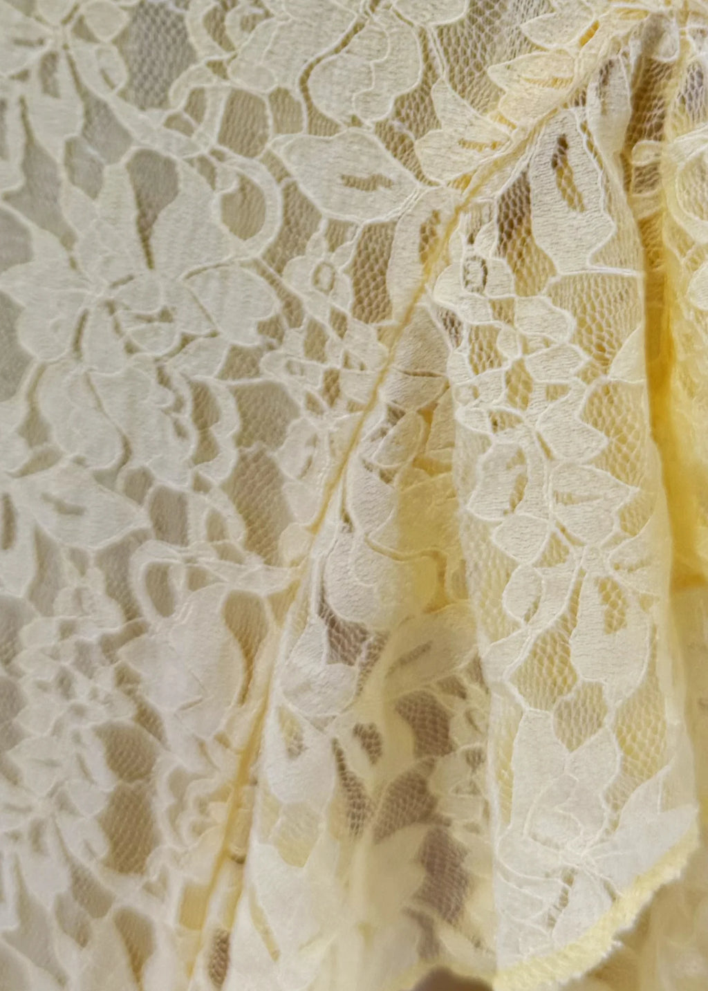 Good Things Coming Ruffle Lace Maxi Dress Yellow