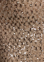 Lost Thoughts Sequin Two Piece Rose Gold