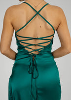 Worth Waiting For Gown Emerald Green
