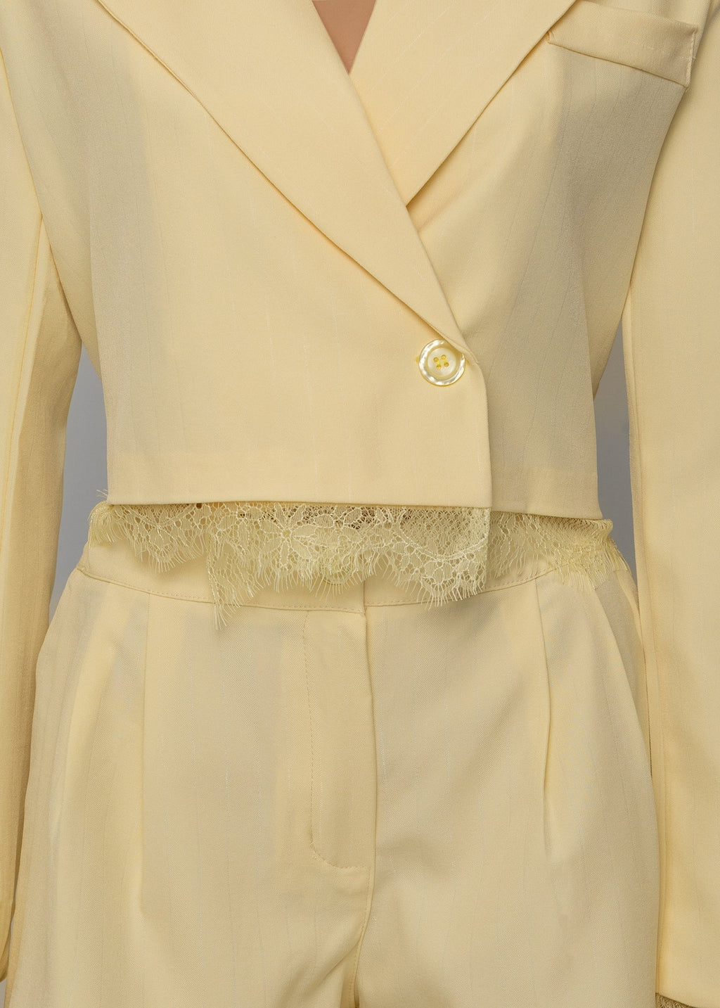 Lemonade Blazer And Short Two Piece Yellow