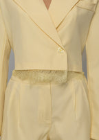 Lemonade Blazer And Short Two Piece Yellow