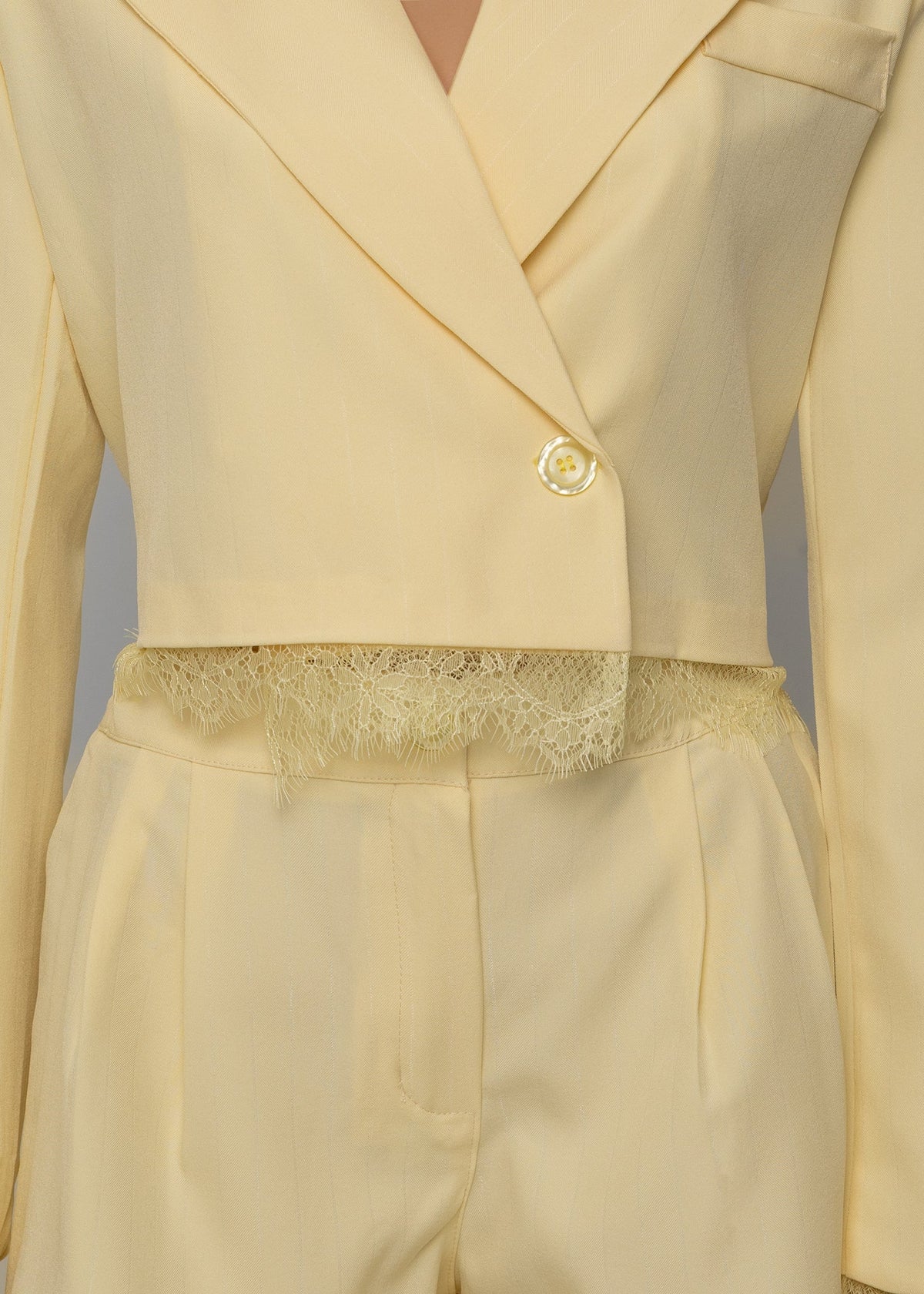 Lemonade Blazer And Short Two Piece Yellow