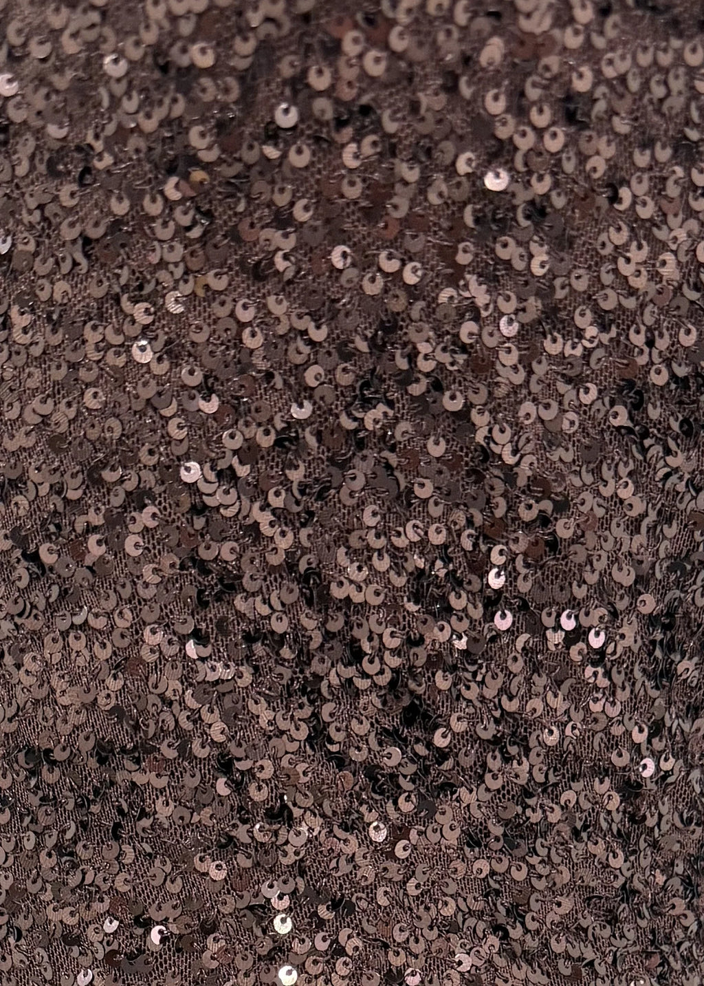 All The Right Reasons Sequin Backless Maxi Dress Brown
