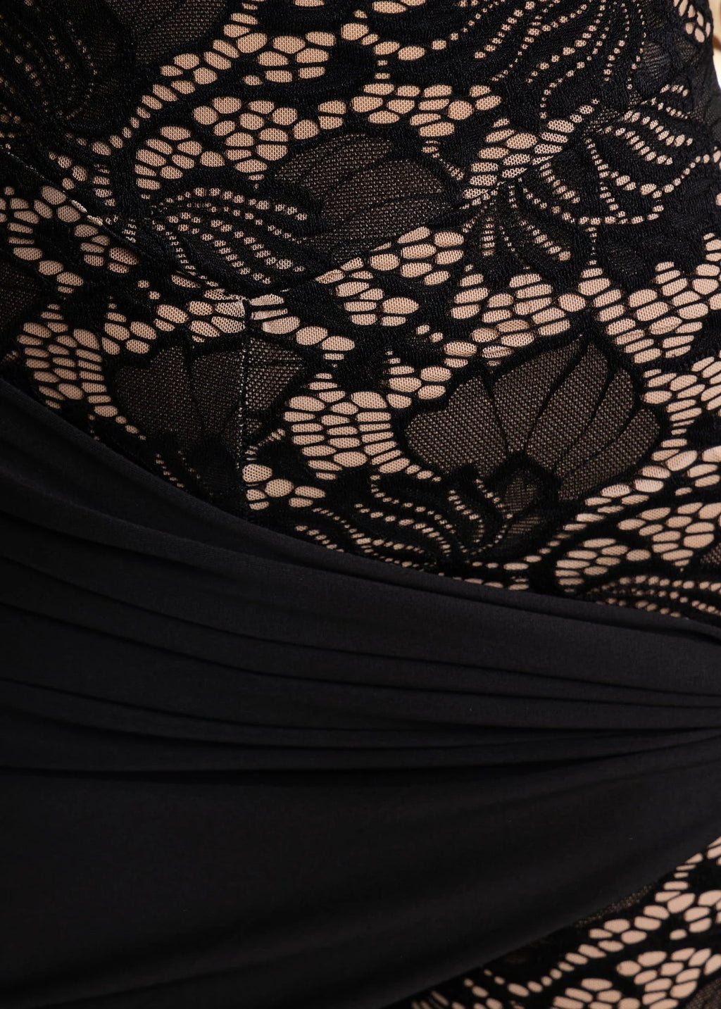 Illicit Affairs Lace Jumpsuit Black