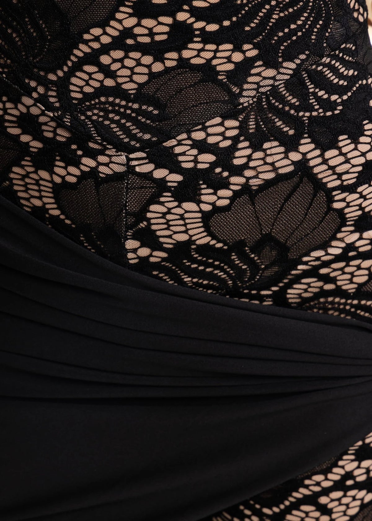 Illicit Affairs Lace Jumpsuit Black