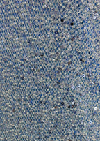 Worth The Wait Sequin Maxi Dress Blue