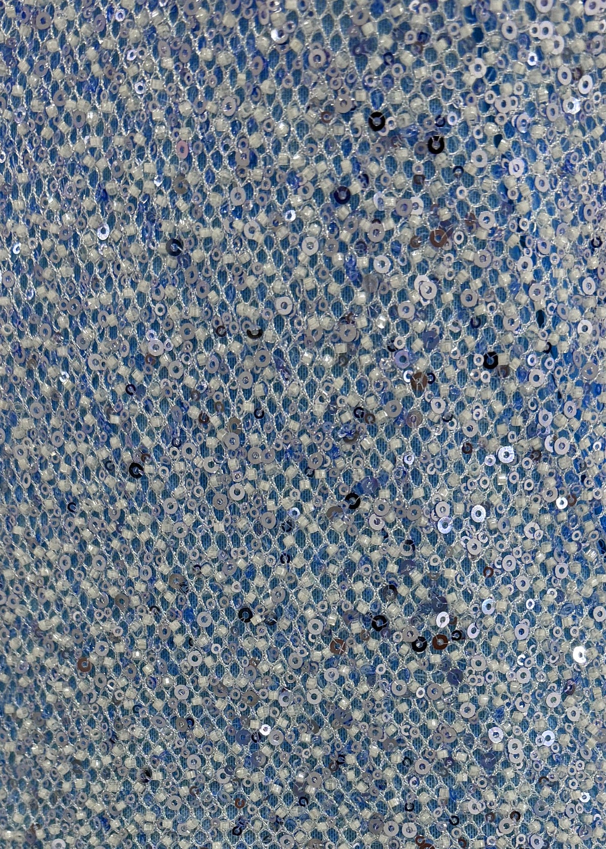 Worth The Wait Sequin Maxi Dress Blue