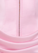 Accidentally In Love Satin Mini Dress Pink