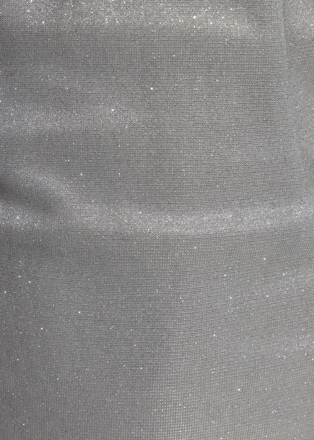 Get My Glitter On Metallic Mini Dress Silver