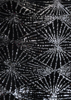 Counting Stars Sequin Gown Black