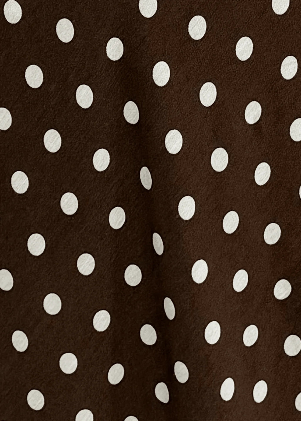Good Intentions Cut Out Back Polka Dot Maxi Dress Brown